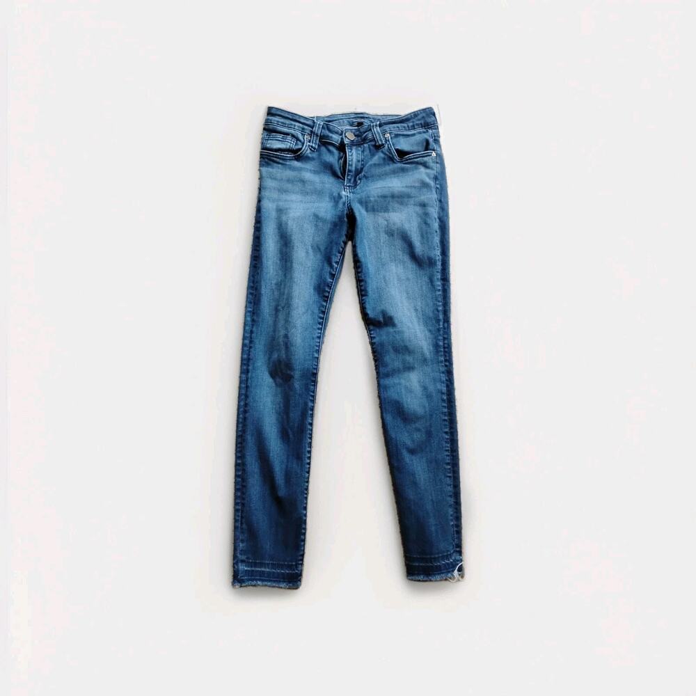 Women's Size 4 Kut From The Kloth Skinny Straight Leg Jeans Cotton Blend Stretch